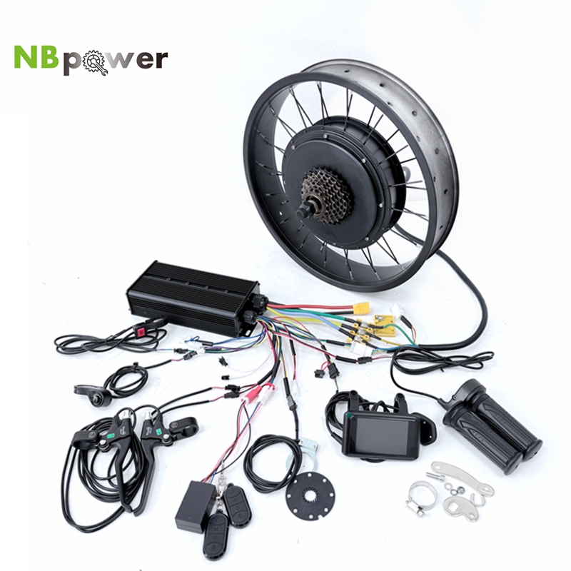 5000W Hub Motor Kit 72V - NBpower 72V 5000W 70-90 กม./ชม. ชุดแปลงมอเตอร์ฮับ