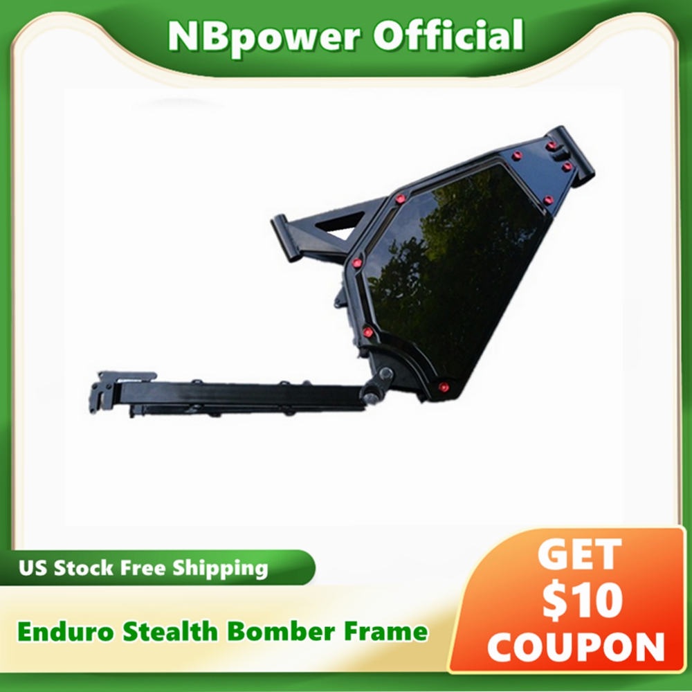 3000W Stealth Bomber Motor - โครงโครงจักรยานไฟฟ้าระบบลับสีดำสำหรับจักรยานไฟฟ้า3000W/ 5000W/8000W ภายในแบตเตอรี่