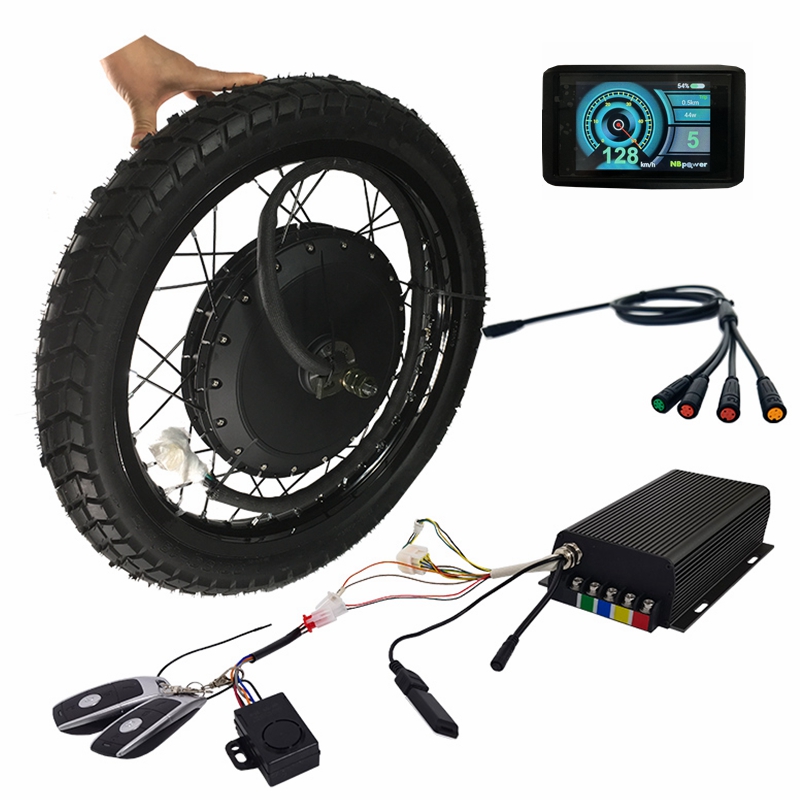 72V 8000W Brushless Hub Motor - ชุดมอเตอร์จักรยานไฟฟ้า QS 273 V3 72v 8000W