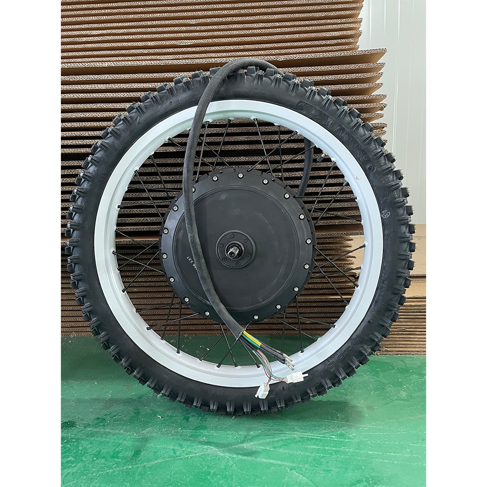 72V 8000W Brushless Hub Motor - ชุดแปลงมอเตอร์ไซค์ไฟฟ้า 18'' 19'' 21'' ล้อขนาด 72V