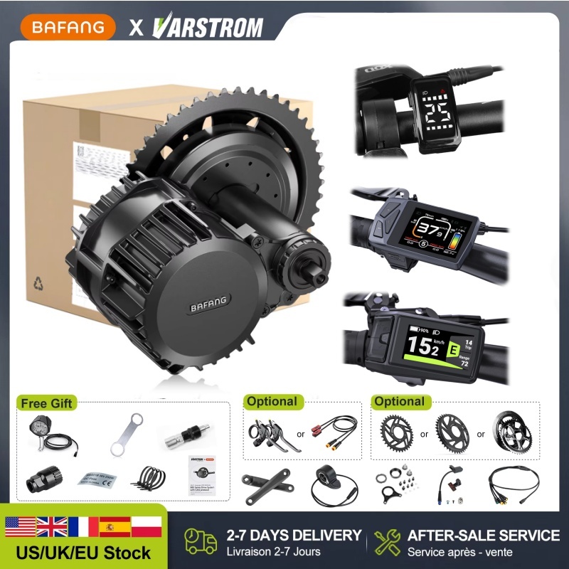 Side Hung Mid Drive Motor Kit - ชุดมอเตอร์ Bafang 48V 750W รุ่น BBS02