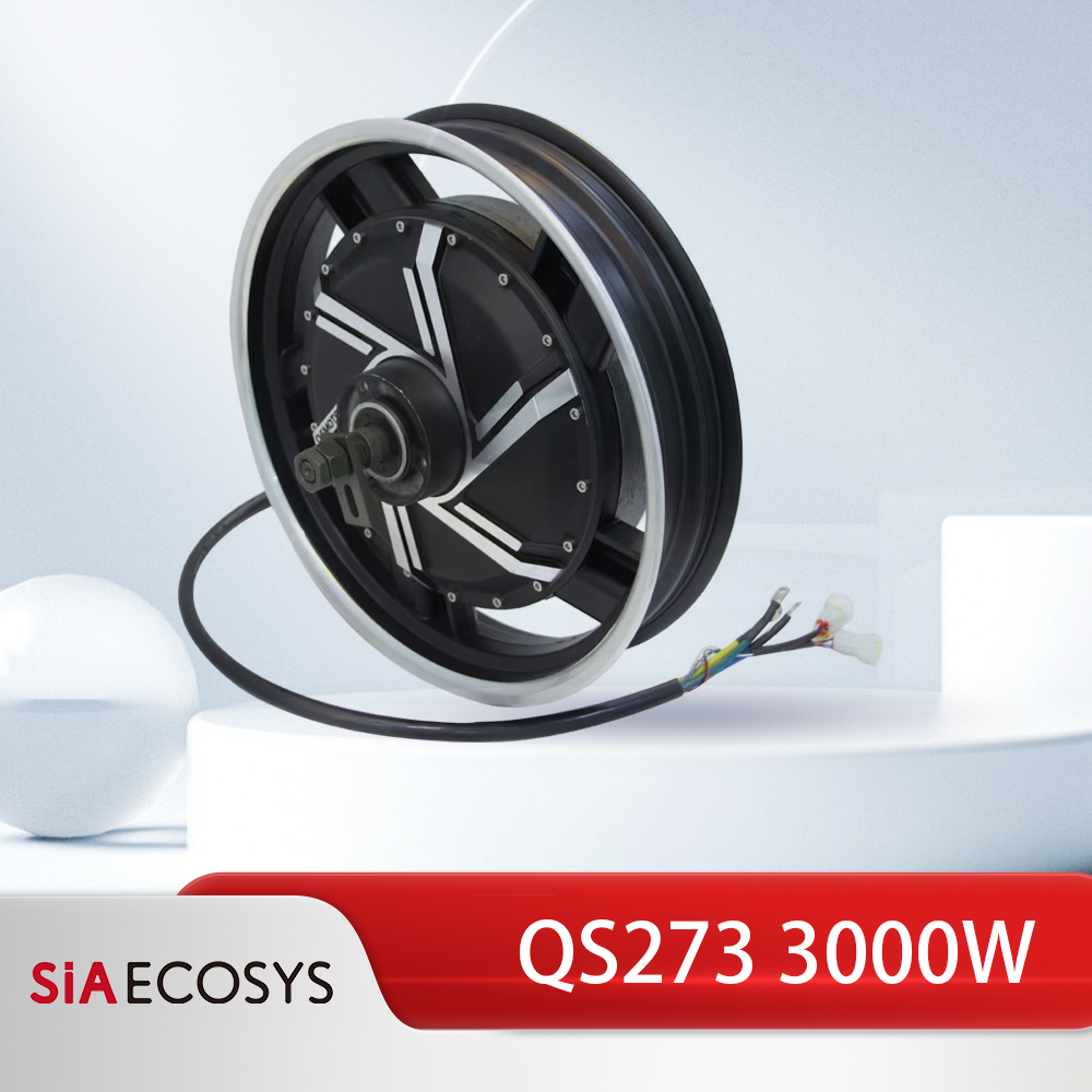 17 Inch Motorcycle Rim Hub Motor 72V - มอเตอร์ QSMOTOR QS273 ขนาด 17 นิ้ว