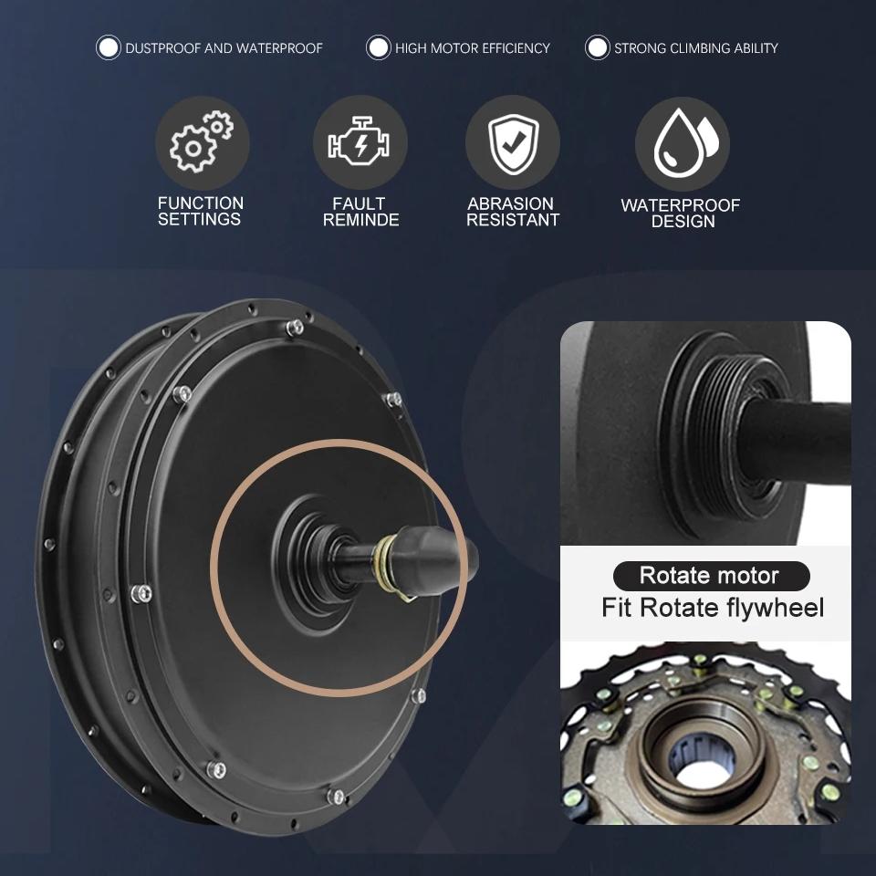 ชุดแปลงจักรยานไฟฟ้ารุ่นใหม่ MT - 5000W Hub Motor Kit 72V บทวิจารณ์และราคา
