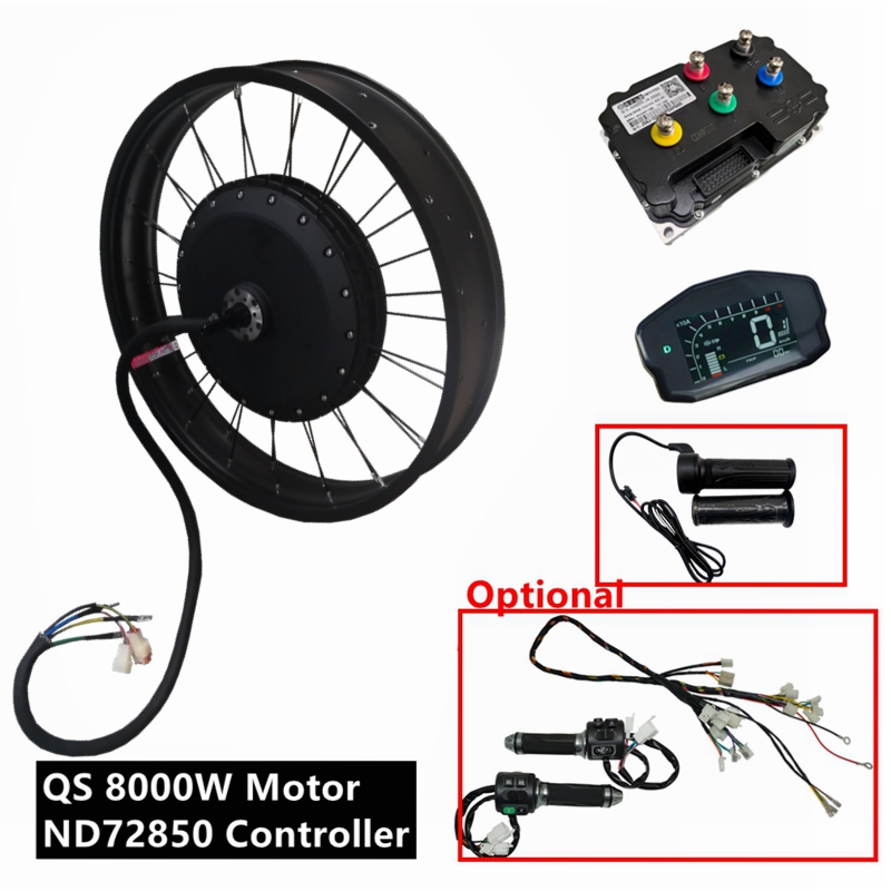 NBpower/QS273 V3 ชุดมอเตอร์จัก - 72V 8000W Brushless Hub Motor บทวิจารณ์และราคา