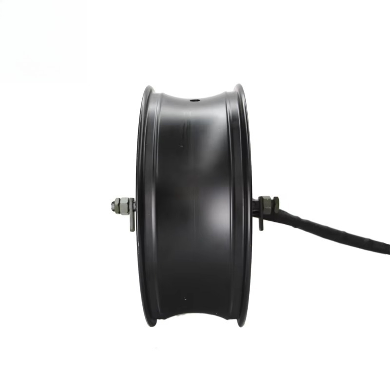 มอเตอร์ QSMOTOR ขนาด 17x6.0 นิ - 12000W Electric Motorcycle Hub Motor บทวิจารณ์และราคา