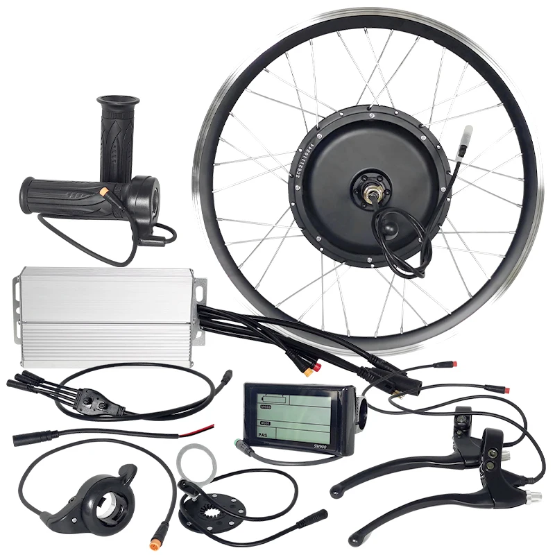 ชุดแปลงมอเตอร์ไซค์ไฟฟ้าใหม่ 72 - 12000W Electric Motorcycle Hub Motor บทวิจารณ์และราคา