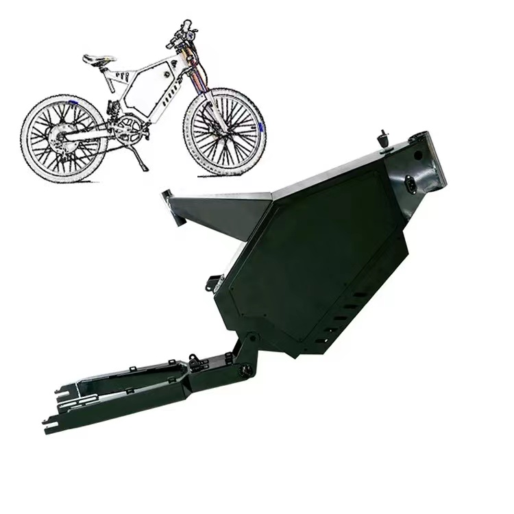 โครงเหล็กจักรยานไฟฟ้าแบบออฟโรด - 3000W Stealth Bomber Motor บทวิจารณ์และราคา