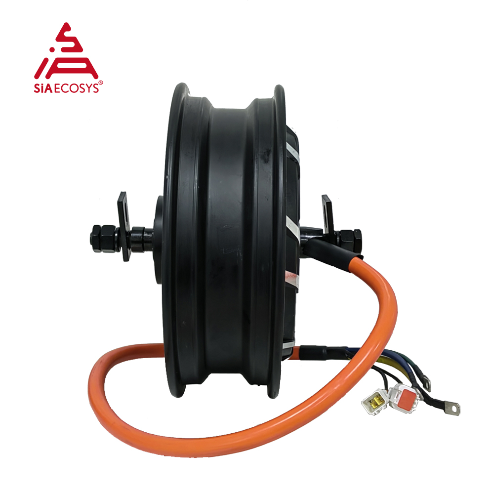 มอเตอร์ QS 12000W 12x3.5 นิ้ว  - 12000W Electric Motorcycle Hub Motor บทวิจารณ์และราคา