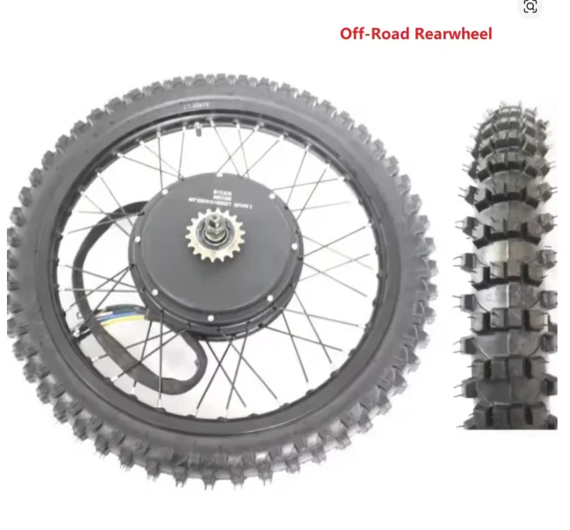 ชุดแปลงล้อหลังจักรยานไฟฟ้ากำลั - 5000W Hub Motor Kit 72V บทวิจารณ์และราคา
