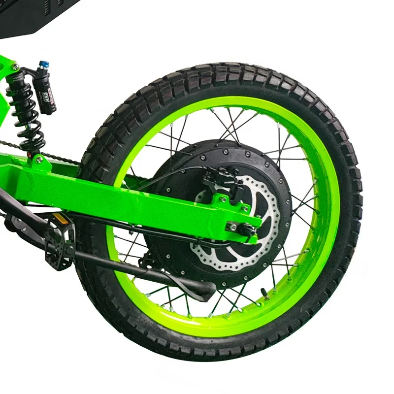 ชุดแปลงมอเตอร์ไซค์/จักรยานไฟฟ้ - 12000W Electric Motorcycle Hub Motor บทวิจารณ์และราคา
