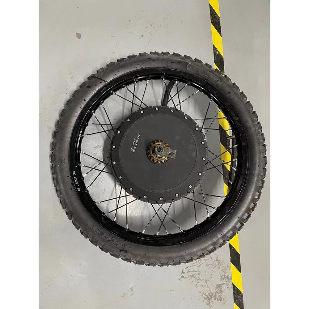 ชุดแปลงมอเตอร์ไซค์ไฟฟ้า 18'' 1 - 72V 8000W Brushless Hub Motor บทวิจารณ์และราคา