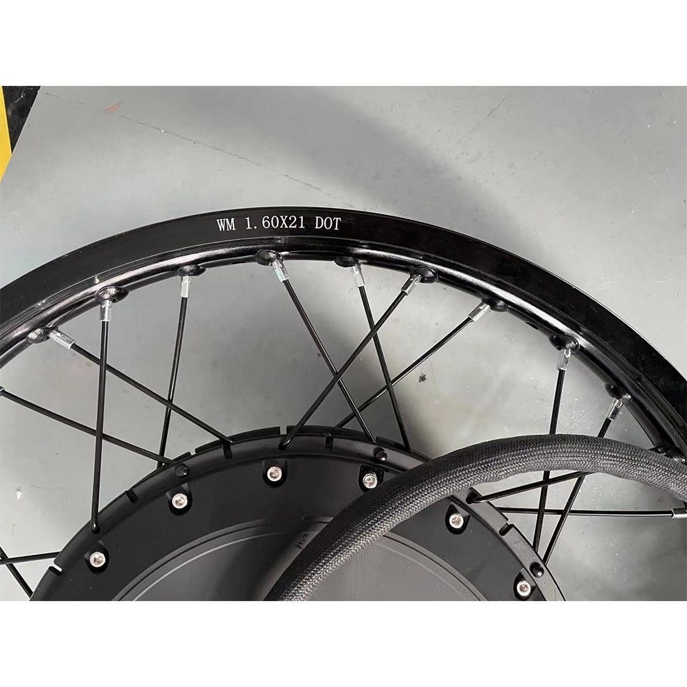 ชุดแปลงมอเตอร์ไซค์ไฟฟ้า 18'' 1 - 72V 8000W Brushless Hub Motor บทวิจารณ์และราคา