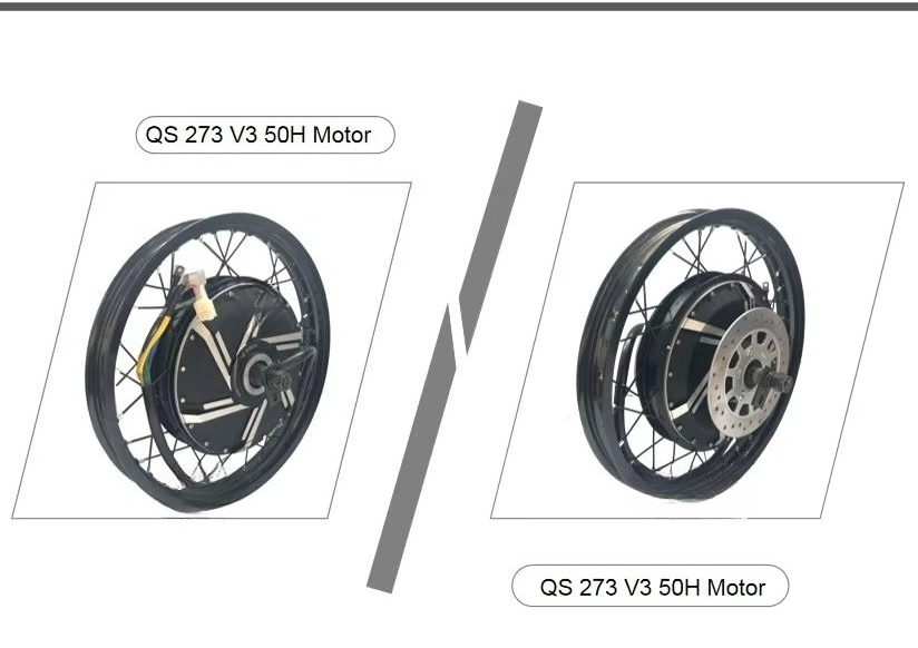 ชุดมอเตอร์สำหรับมอเตอร์ไซค์ไฟฟ - 12000W Electric Motorcycle Hub Motor บทวิจารณ์และราคา