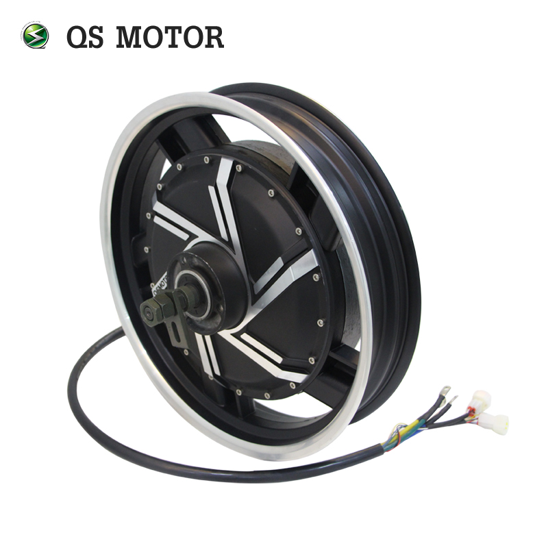 มอเตอร์ QSMOTOR QS273 ขนาด 17  - 17 Inch Motorcycle Rim Hub Motor 72V บทวิจารณ์และราคา