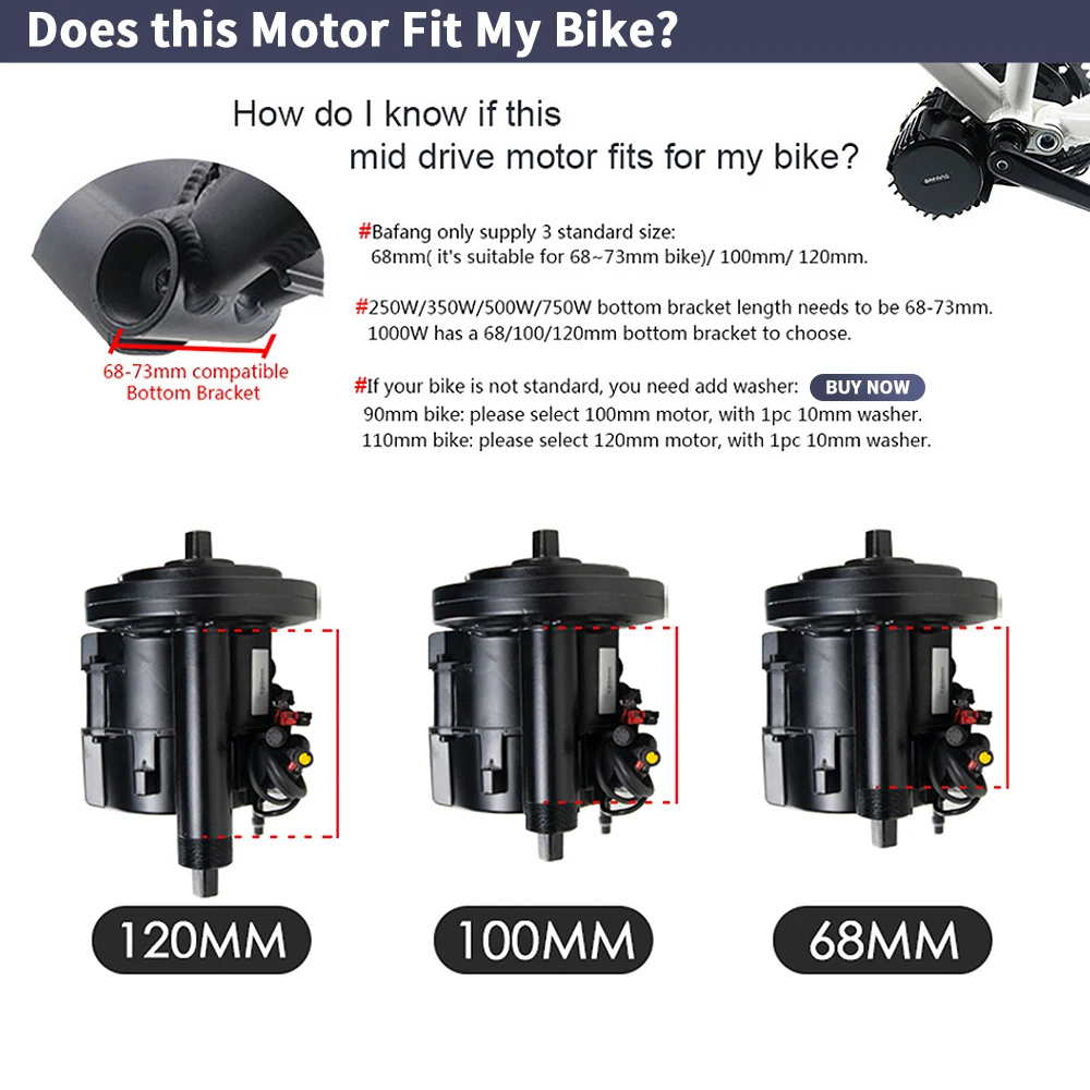 ชุดแปลงจักรยานไฟฟ้า Bafang BBS - Side Hung Mid Drive Motor Kit บทวิจารณ์และราคา